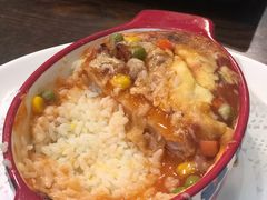 马苏里拉芝士焗猪扒饭-标记Jane's kitchen(平桥直街店)