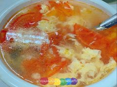 西红柿鸡蛋汤-清真永恒华威肉饼(潘家园店)