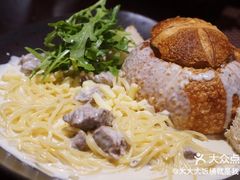 牛肉奶油面包意面-TAMATI(巴黎贝甜韩式西餐厅店)