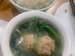 小白菜汆丸子-小土豆北方菜馆(方庄店)