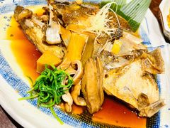 煮石斑鱼头-加奈日本料理