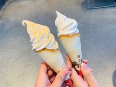 特浓牛乳王脆筒-喜茶(广州番禺奥园广场店)