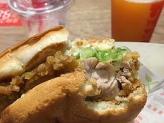 香辣鸡腿堡-肯德基(昌里店)