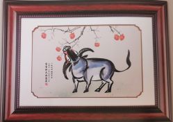 -慧婴轩婴儿理胎发胎毛笔胎毛画手足印(通州店)