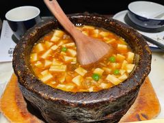 鸡汤虾仁豆腐-绿茶餐厅(南方商城店)