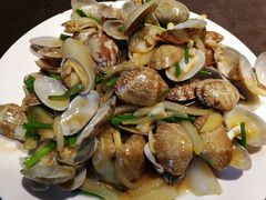 姜葱炒花甲-南海渔家•海鲜•正宗海南菜(海棠湾店)