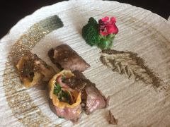 薄牛肉卷-羽山料理