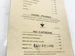菜单-麻雀咖啡SPARROW COFFEE(十全街店)