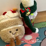奈雪🎄车厘子圣诞树！送的宠物围脖实在太可爱啦