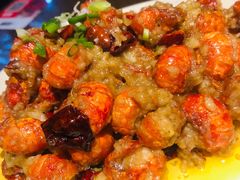 咸蛋黄焗虾球-一棠龙虾•王牌虾球(楚河汉街店)