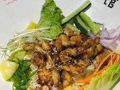 小脸大碗牛蛙干拌面-友达面馆(广州总店)