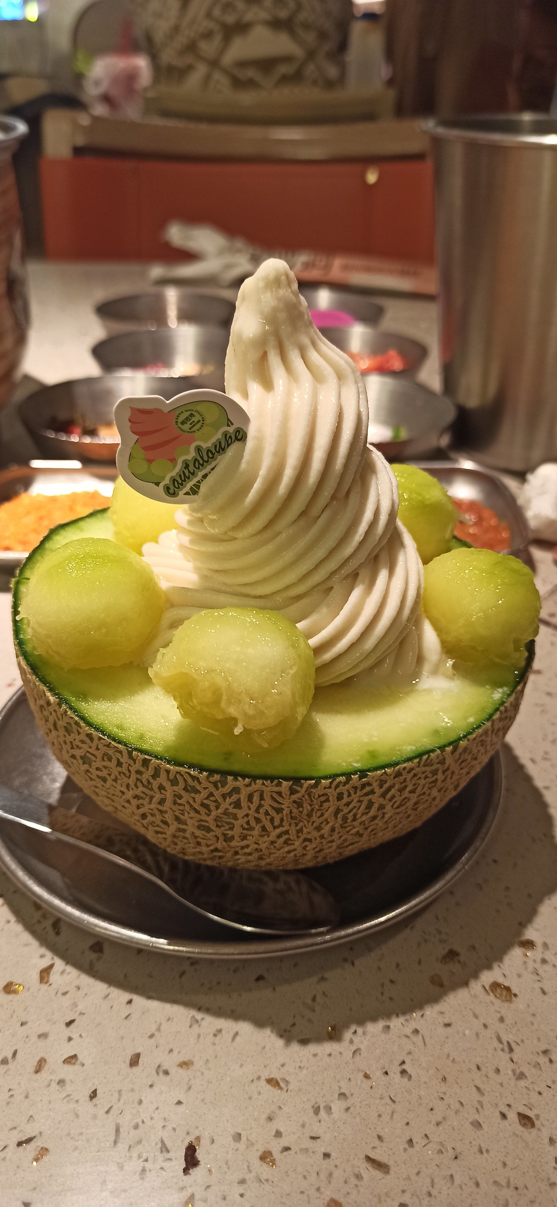来自星星✨的和会过日子的哈密瓜🍈冰淇淋🍦