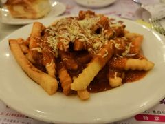 肉酱芝士焗薯条-大哥餐厅(西城花园店)