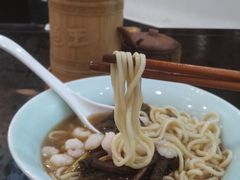 虾爆鳝面-奎元馆.百年奎元.非遗传承(西湖边的解放路店)