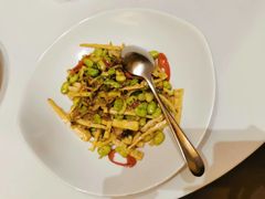 蚕豆雪菜炒笋尖-江南·JIANGNAN(北京歌华开元大酒店)