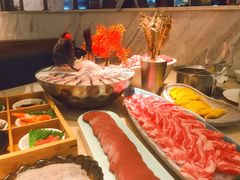 -海上明月海鲜火锅 鲜切牛肉