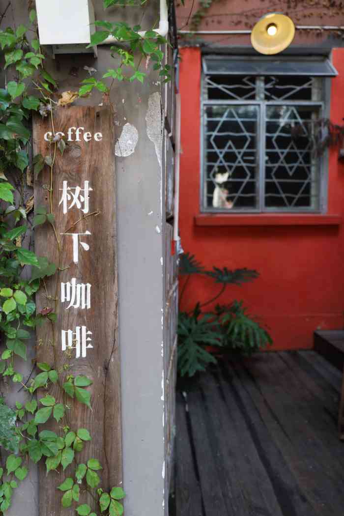 树下·咖啡-"隐身在筲箕涂小区的小咖啡馆,刚开不久.店.