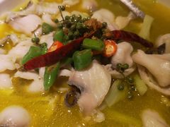 椒麻鱼片-吕氏疙瘩汤·海鲜新鲁菜(凯德mall新都心店)
