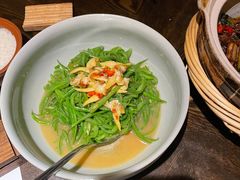 蚬子炒扁豆-隐厨·中国菜馆(三里屯T+MALL店)