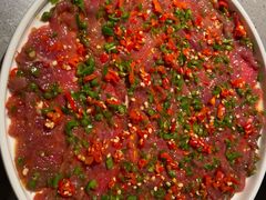 藤椒嫩牛肉-为什么牛潮汕牛肉火锅(中信广场店)
