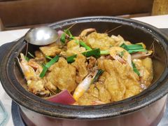 -蜀八婆鲍鱼鸡煲虾(宝安坪洲店)