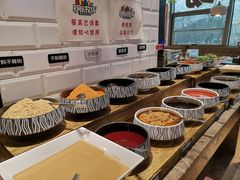 自助调料区-欢乐牧场海鲜烤肉自助(牡丹园店)