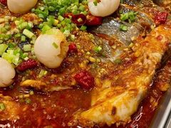 荔枝香辣清江鱼-鱼酷活鱼烤鱼(恒隆广场店)