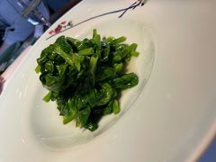 清炒豌豆尖儿-晟永興烤鸭店(五道口店)