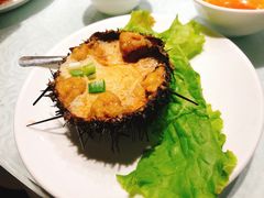 海胆蒸蛋-小船渔村•大连菜•大连焖鱼(明泽街店)