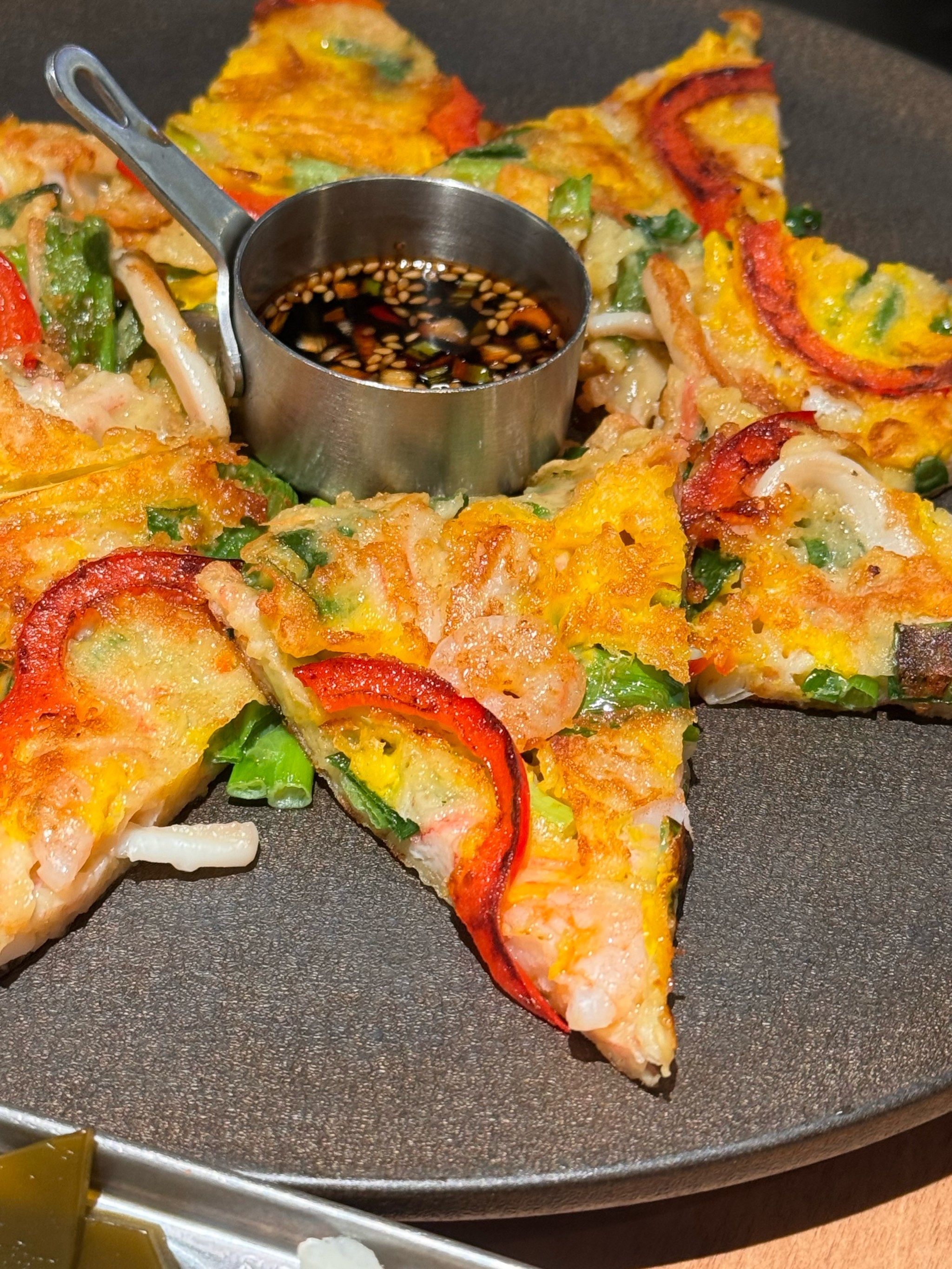 真的太爱这一口海鲜饼了