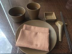 餐具摆设-南通滨江洲际酒店-东厨中餐厅