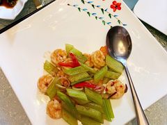 西芹炒虾仁-和平官邸·花园餐厅(武定西路店)