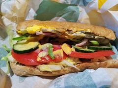 照烧鸡蛋料双拼全麦包三明治-赛百味SUBWAY(地王广场店)