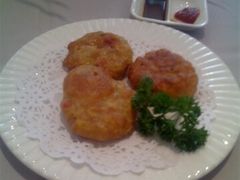 鲜虾粟米饼-御花园·粤菜·海鲜火锅(中山公园店)