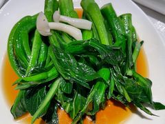 白灼有机菜心-麒茗餐厅·粤菜·宴会厅·海鲜(锦绣路店)