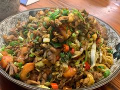 鸡肠腰花炒面-跃跃鸡肠面(人民北路店)
