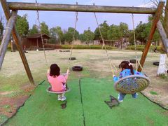 -田园东方蜜桃村的田野营地