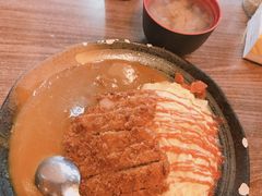 咖喱猪排蛋包饭-犀牛家猪排