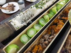 竹筒瑶柱丝瓜-竹泉农庄·竹筒饭(从化店)