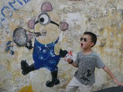 -槟城街头艺术街区