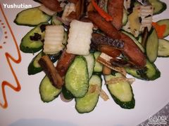 青瓜紫苏煎鲚鱼春-星河湾半岛酒店-真粤中餐厅