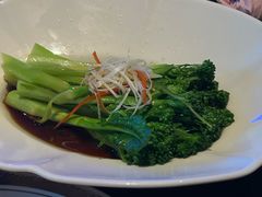 白灼西兰花菜苔-茶人村·前滩江景雅宴(上海首店)