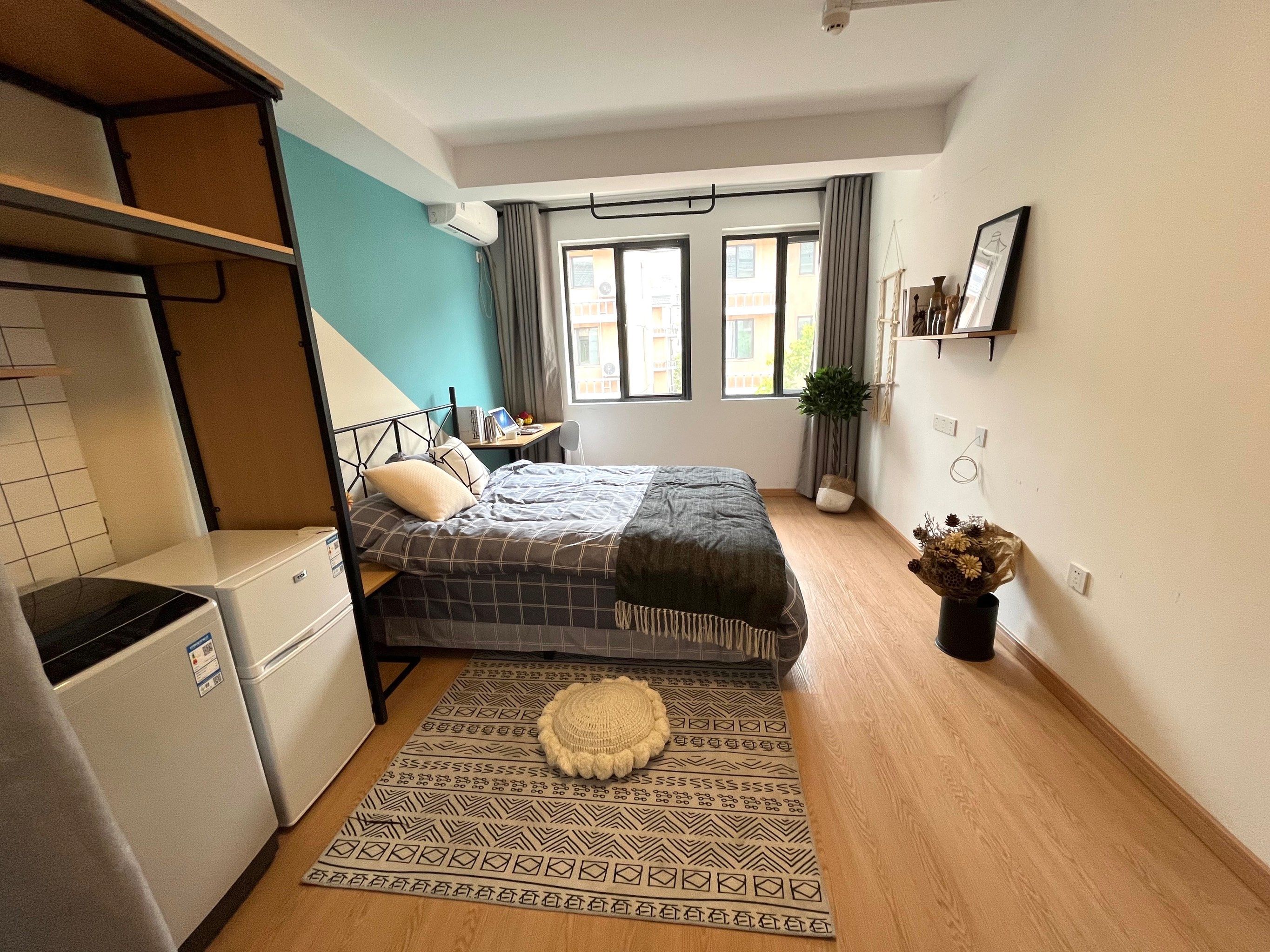 清新简约原木风整租一室