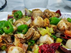 葱爆威海扇贝-威海渔村(黄兴路店)