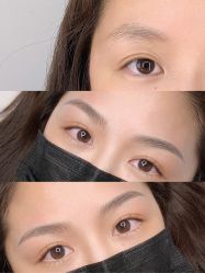 点击看大图 -杨益美学·野生眉半永久纹眉发际线