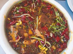 水煮牛肉-南山鲜虾面·活鲜小馆·海味大连菜(南山总店)