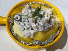 俄式传统风味芝士烤土豆-库滋明·俄罗斯特色美食(中央大街店)