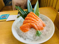 三文鱼刺身-林妈妈村·日式料理(宝山万达店)