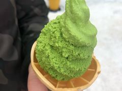 抹茶冰淇淋-茶和々(茶和々 小樽店)