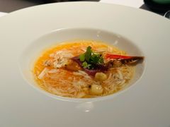 虾青素鸡蛋蒸蟹钳-悦轩中餐厅·高空江景·杭州柏悦酒店